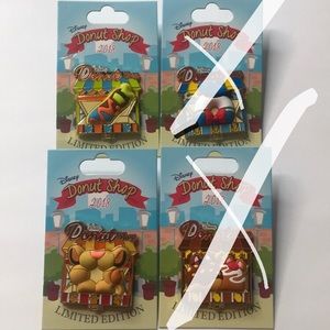 Disney donut shop pins 2 pins only